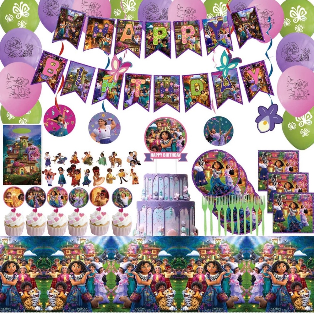 NWT Encanto Party Decorations